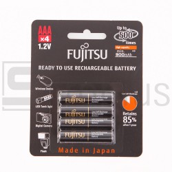 Аккумуляторы Fujitsu R3 AAA,HR-4UTHCEX(4B),(900mAh) 4 шт.