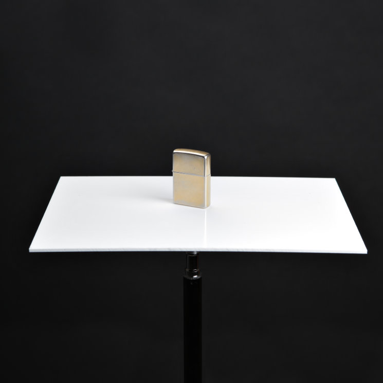 Столик предметный глянцевый, 20х30 см, белый