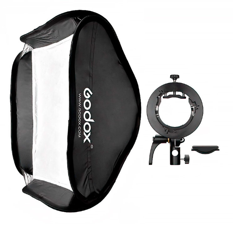 Софтбокс Godox Easy Box 80х80 см с держателем S2 S-type
