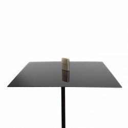 Столик предметный глянцевый, 25х30 см, черный