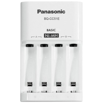 Зарядний пристрій Panasonic Basic Charger New BQ-CC51E