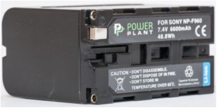 Аккумулятор PowerPlant Sony LED NP-F960 6600mAh