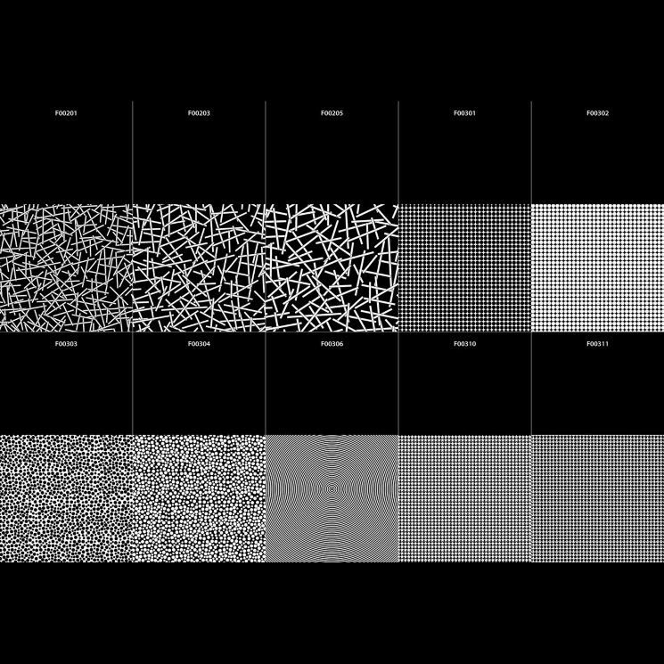 Гобо для проекційної насадки Strobius, комплект Abstractions