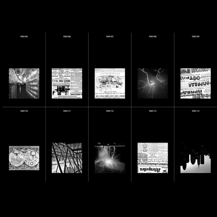 Гобо для проекційної насадки Strobius, комплект Various